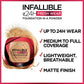 L'Oreal Paris Makeup Infallible Fresh Wear Foundation Mocha 370 0.31 oz.