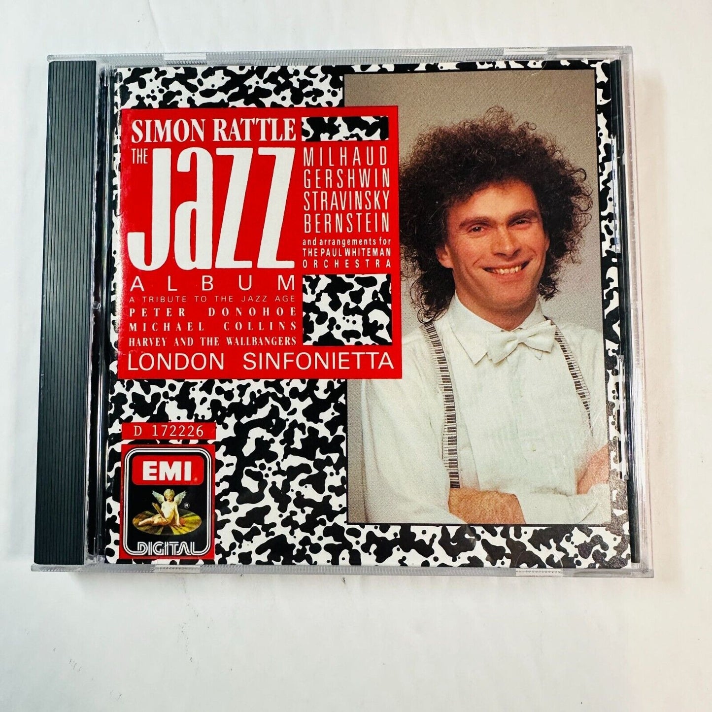 Simon Rattle The Jazz Album CD Tribute To Jazz Age Gershwin Milhaud Stravinsky
