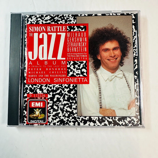 Simon Rattle The Jazz Album CD Tribute To Jazz Age Gershwin Milhaud Stravinsky