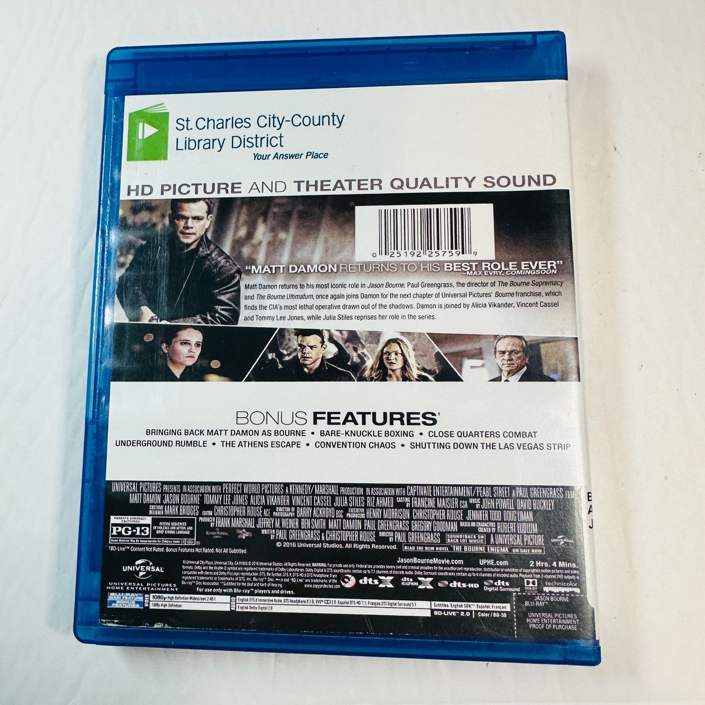 Jason Bourne Blu-ray Disc