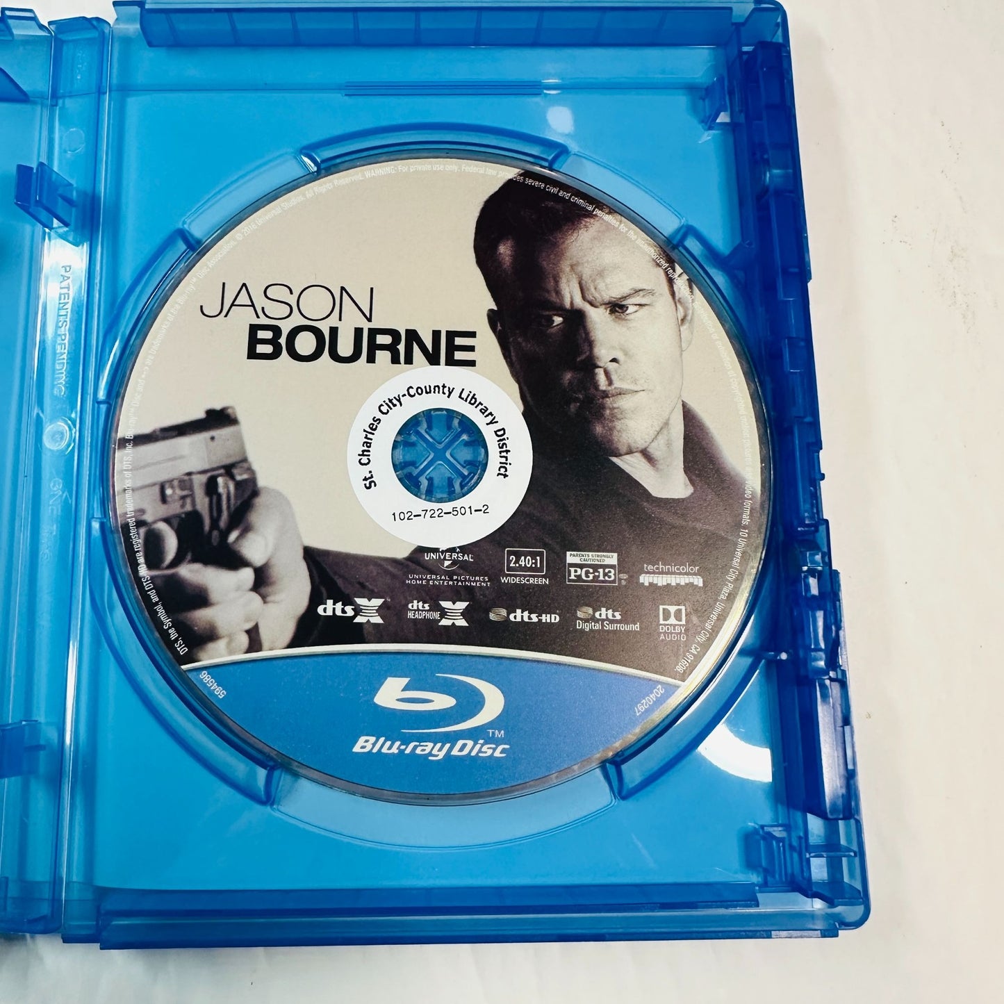 Jason Bourne Blu-ray Disc