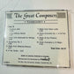 The Great Composers Tchaikovsky Vol. 4 Classical Music Audio CD