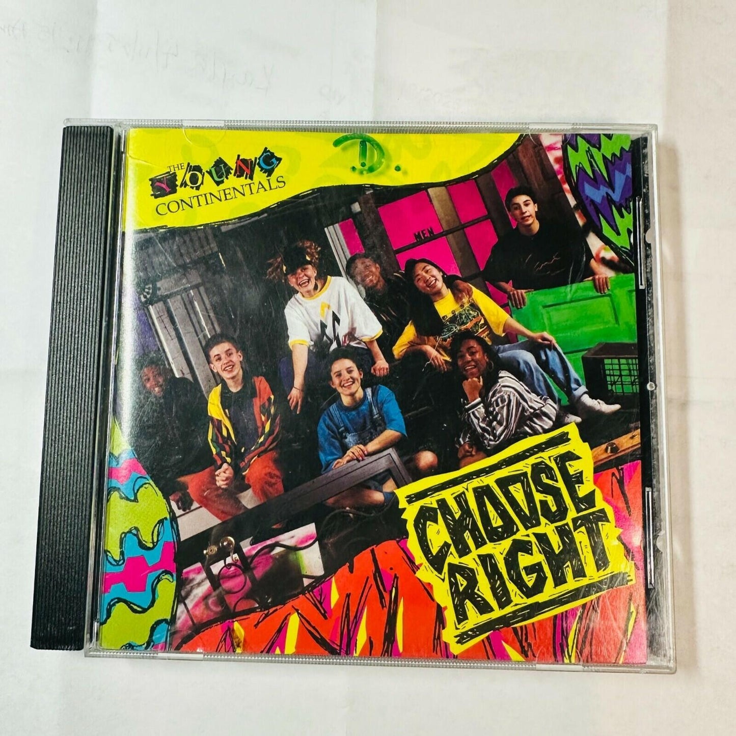 The Young Continentals Choose Right Audio CD 1990s Vibrant Cover