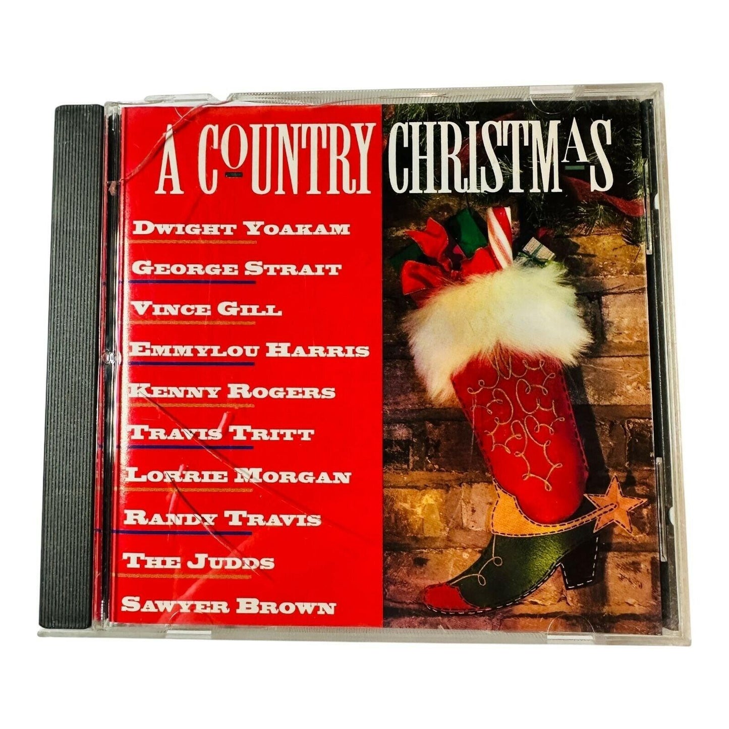 A Country Christmas CD Featuring Dwight Yoakam George Strait Vince Gill & More