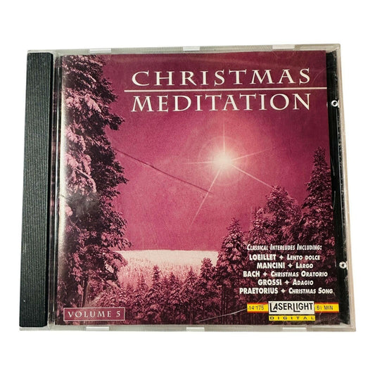 Christmas Meditation Volume 5 Classical Interludes CD By Laserlight