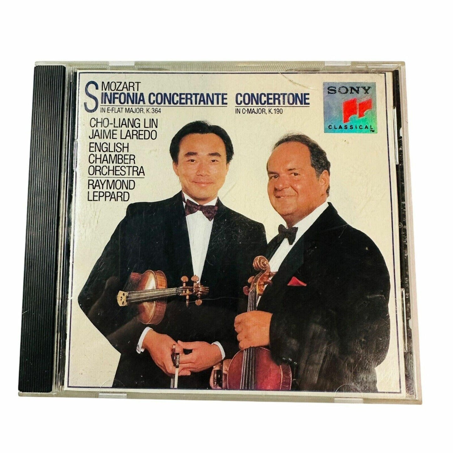 Mozart Sinfonia Concertante K. 364; Concertone, K. 190 CD By Sony Classical