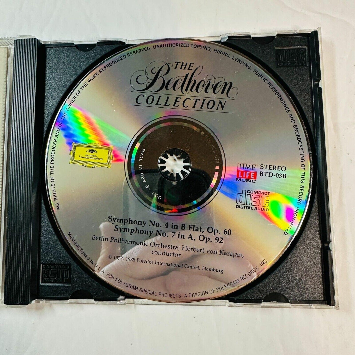 The Beethoven Collection CD Melos Quartet Ludwig Van Beethoven Symphony 4 & 7