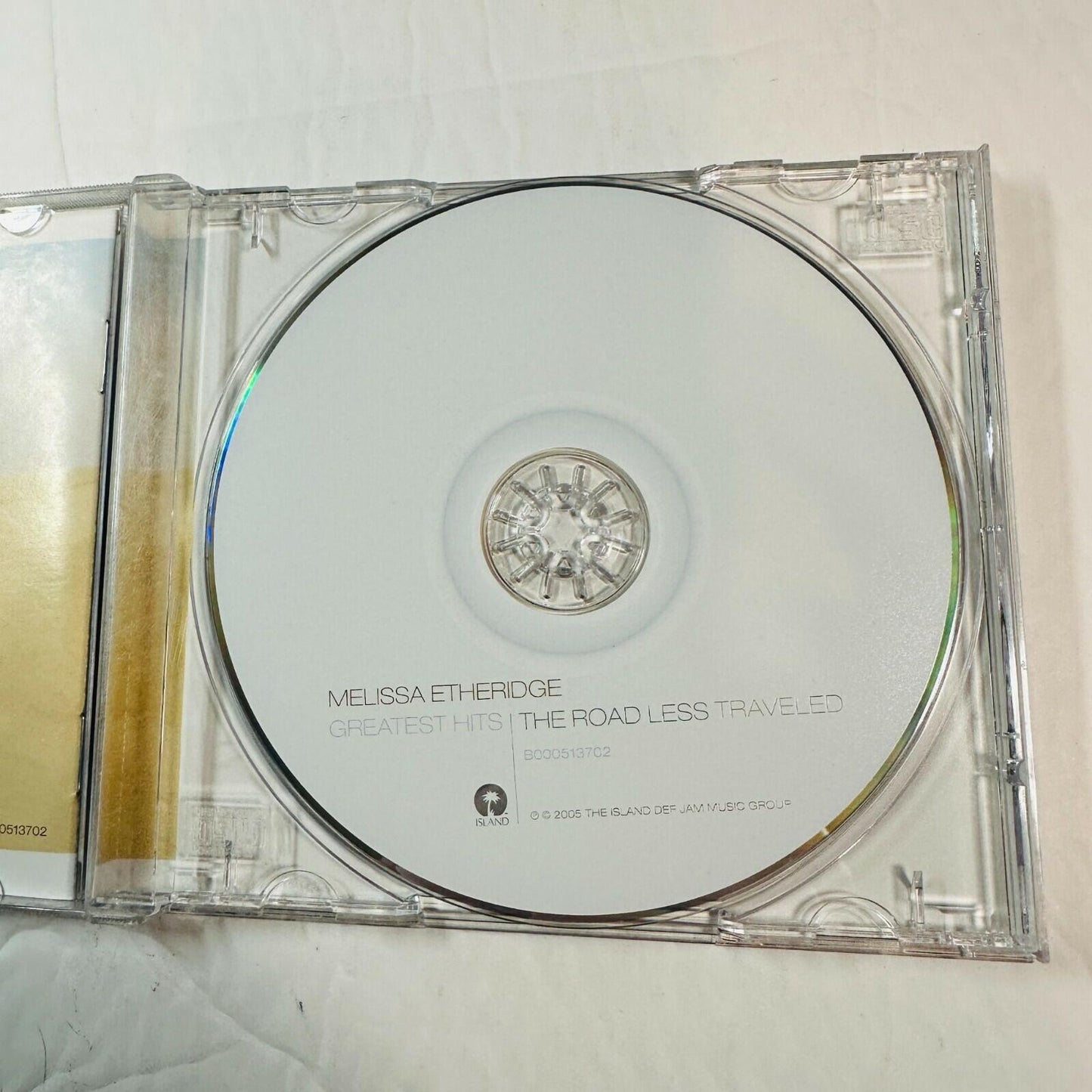Melissa Etheridge Greatest Hits: The Road Less Traveled CD Album 2005