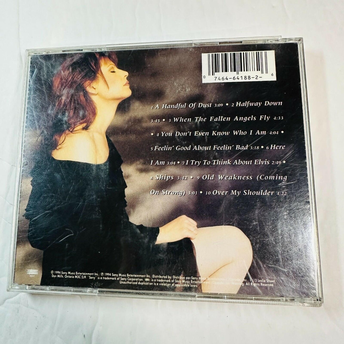 Patty Loveless "When Fallen Angels Fly" CD Album 1994 Sony Music Entertainment