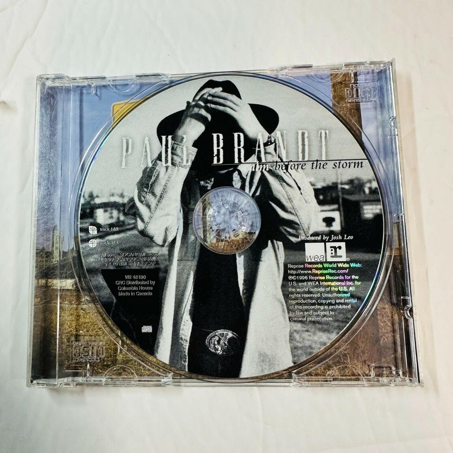 Paul Brandt "Calm Before The Storm" Country Music CD Album 1996