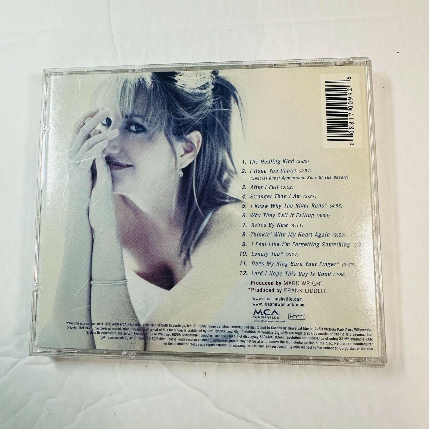 LeeAnn Womack "I Hope You Dance" CD Album Enhanced Country Music MCA Nashville