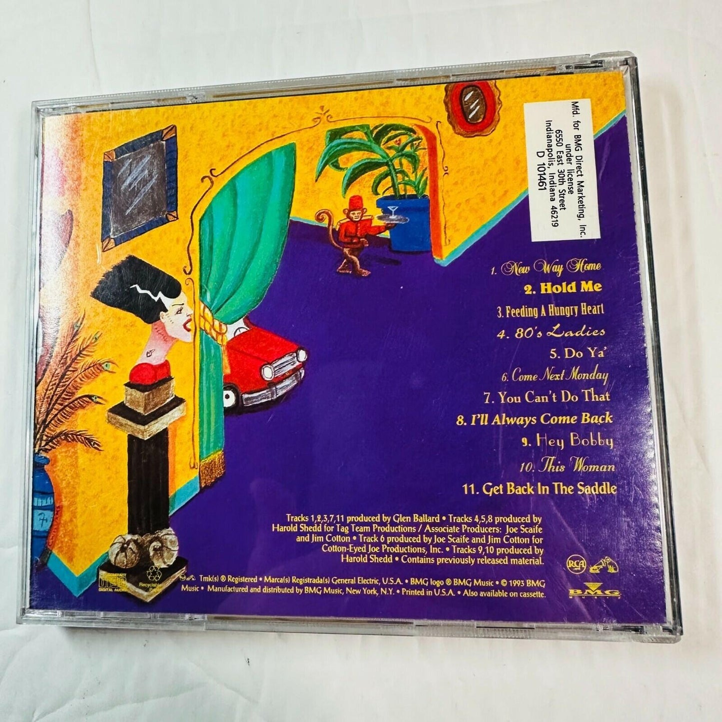 K.T. Oslin CD Songs From An Aging Sex Bomb Greatest Hits 1993 BMG Direct