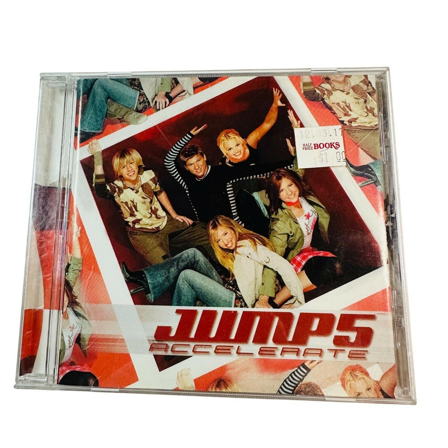 Jump5 "Accelerate" CD Album 2003 Pop Music Collection