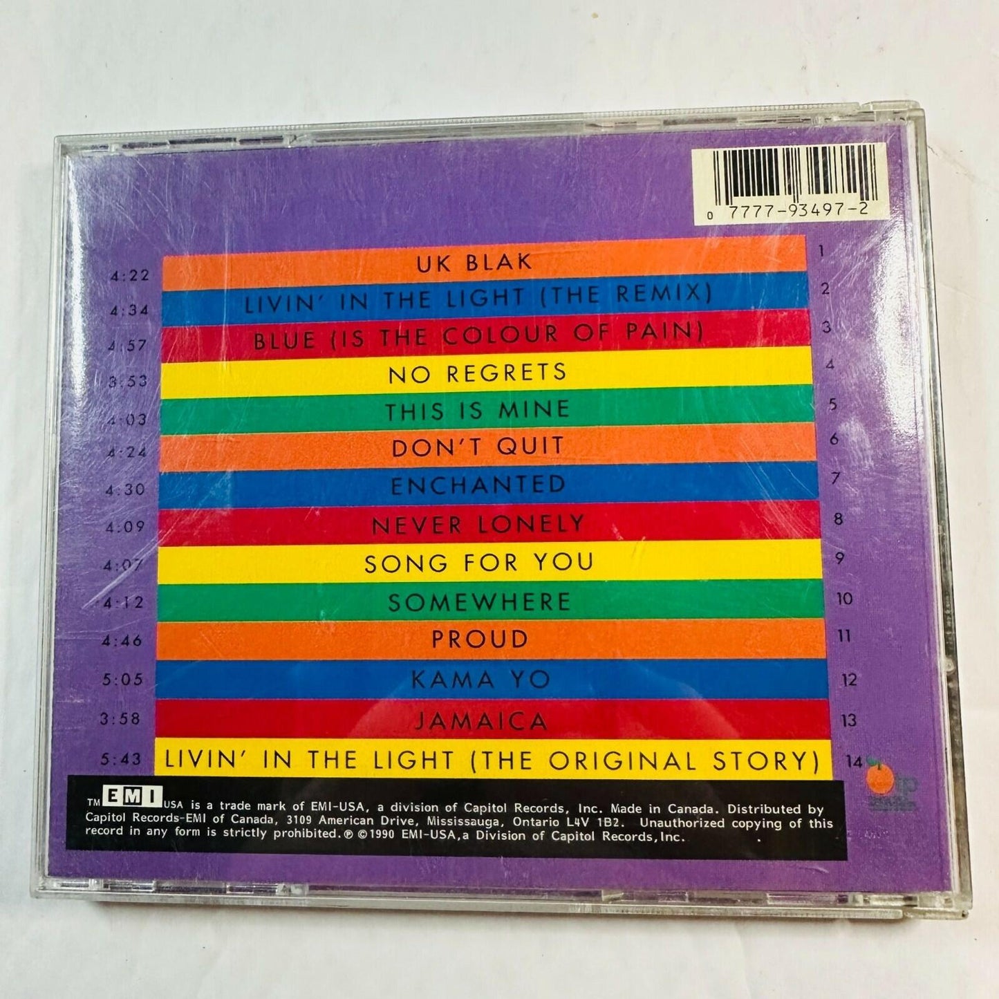 Caron Wheeler "UK Blak" Album CD Proud Jamaica R&B
