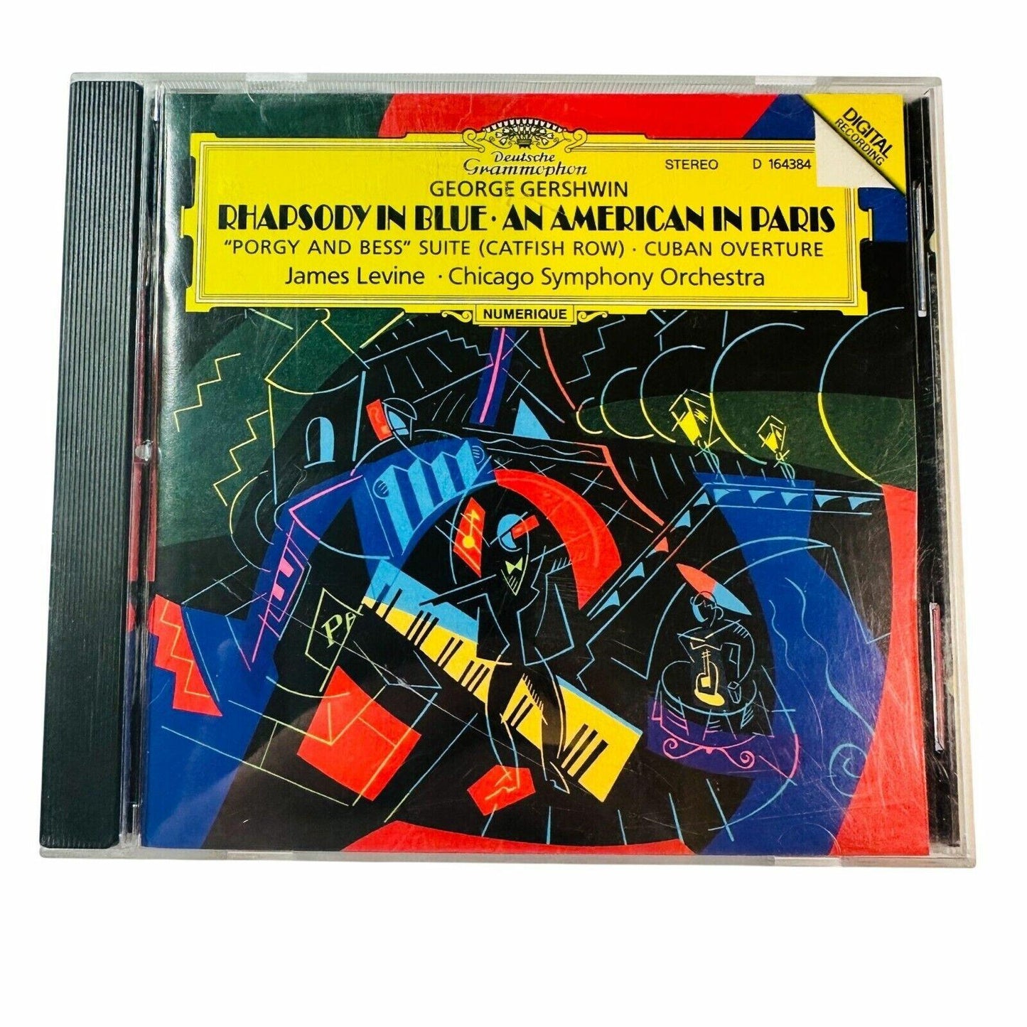 George Gershwin Rhapsody In Blue CD By Deutsche Grammophon With Chicago Symphony