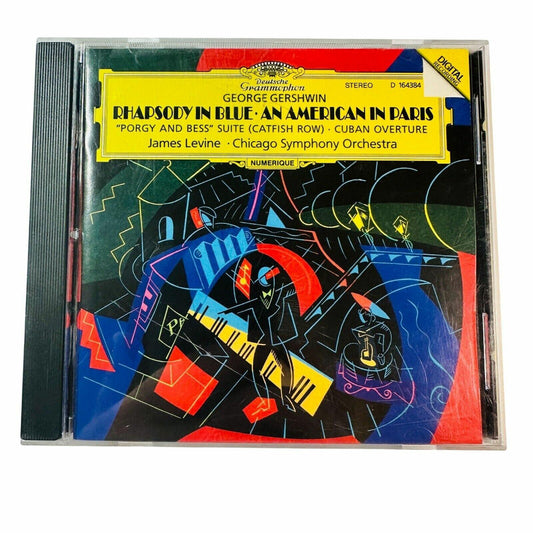 George Gershwin Rhapsody In Blue CD By Deutsche Grammophon With Chicago Symphony