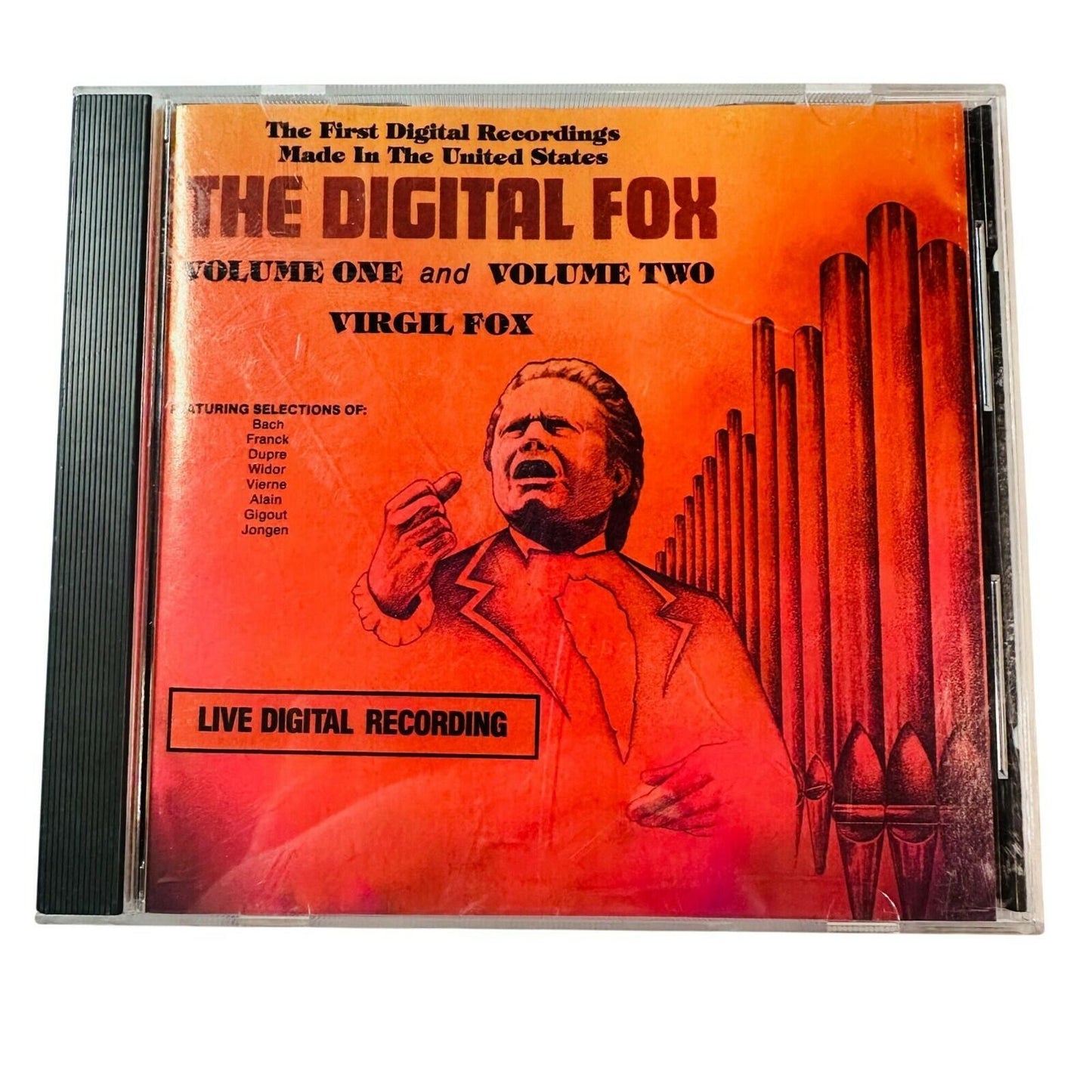 The Digital Fox Volume 1 & 2 By Virgil Fox CD 1983 Live Digital Recording