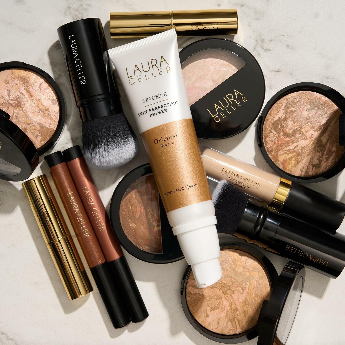 LAURA GELLER NEW YORK Foundation Light Buildable Sheer to Light Satin Finish