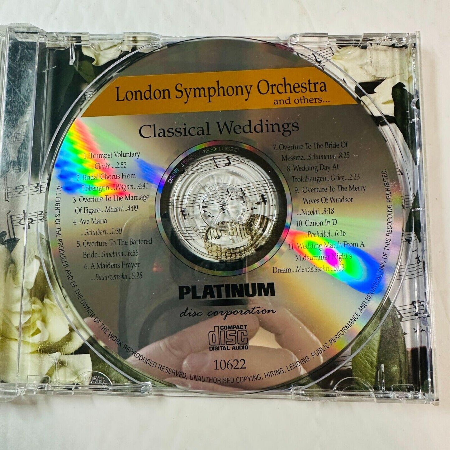 Classical Weddings CD Featuring London Symphony Orchestra & Others