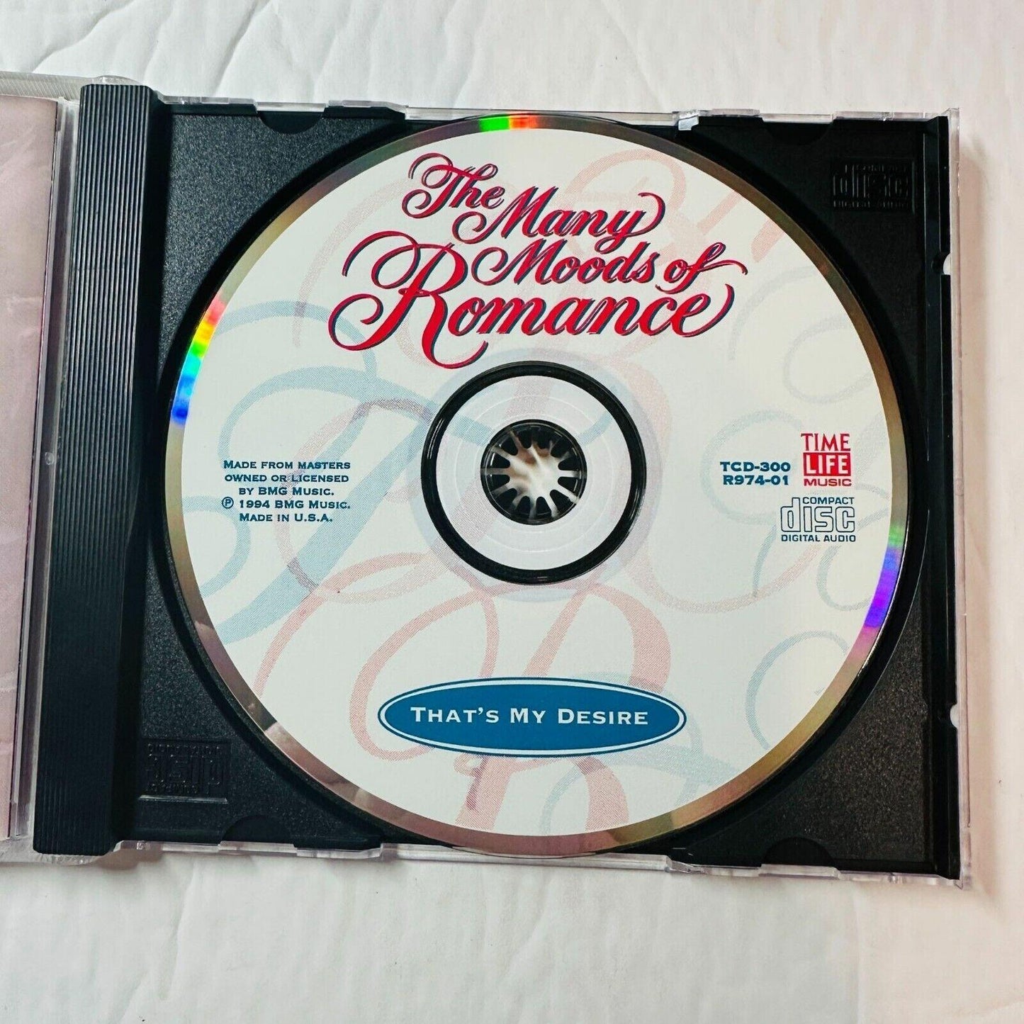 The Many Moods Of Romance Time Life CD Thats My Desire Double Length