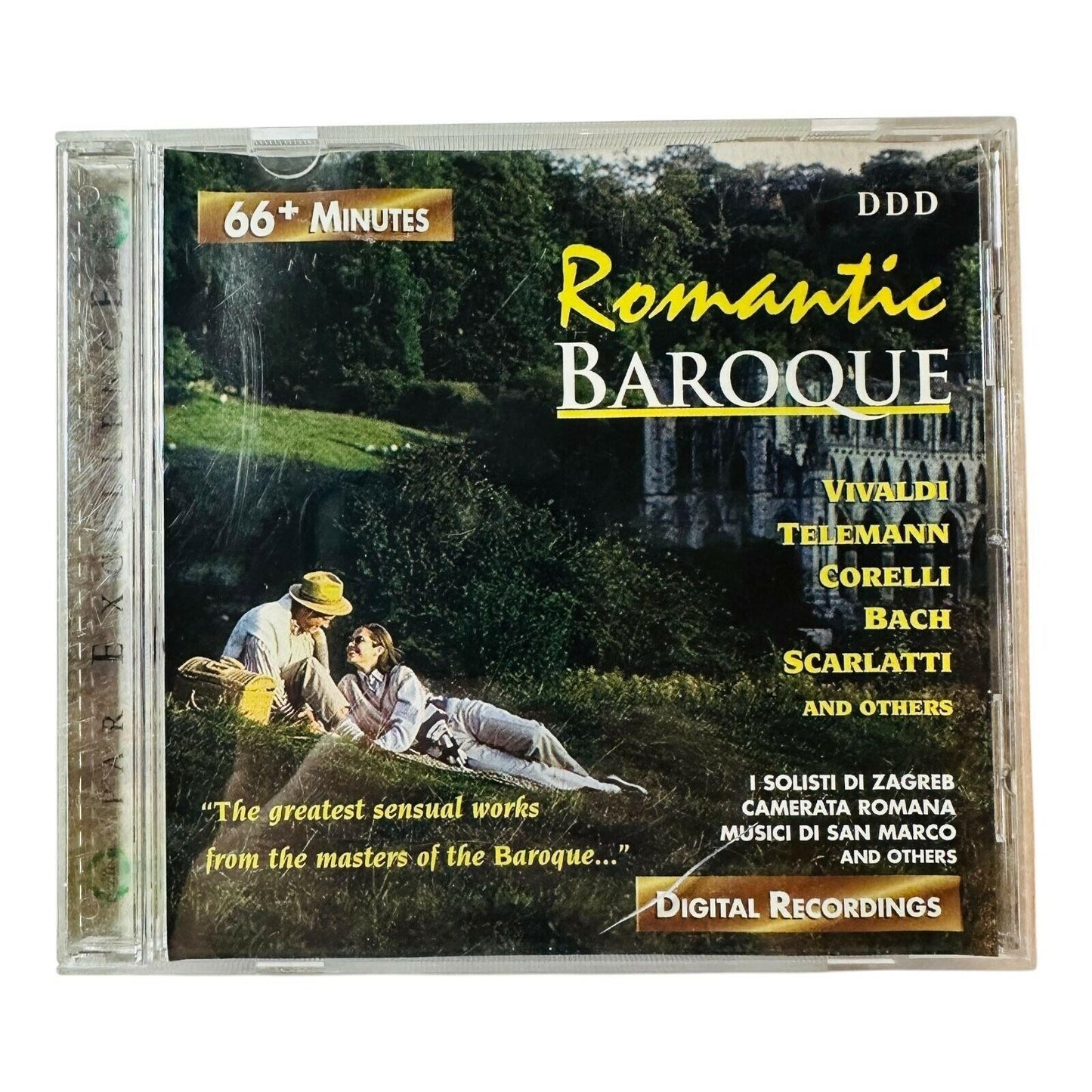 Romantic Baroque CD Vivaldi Telemann Corelli Bach Scarlatti & More