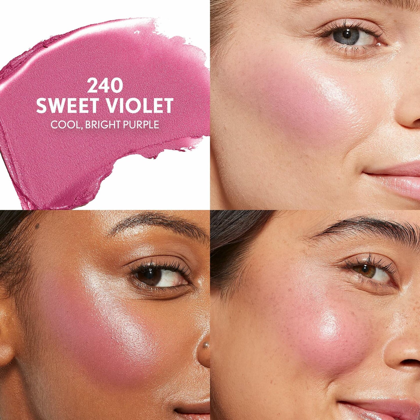 CoverGirl Trublend Skin Enhancer Blush Balm Stick 240 Sweet Violet 0.21oz