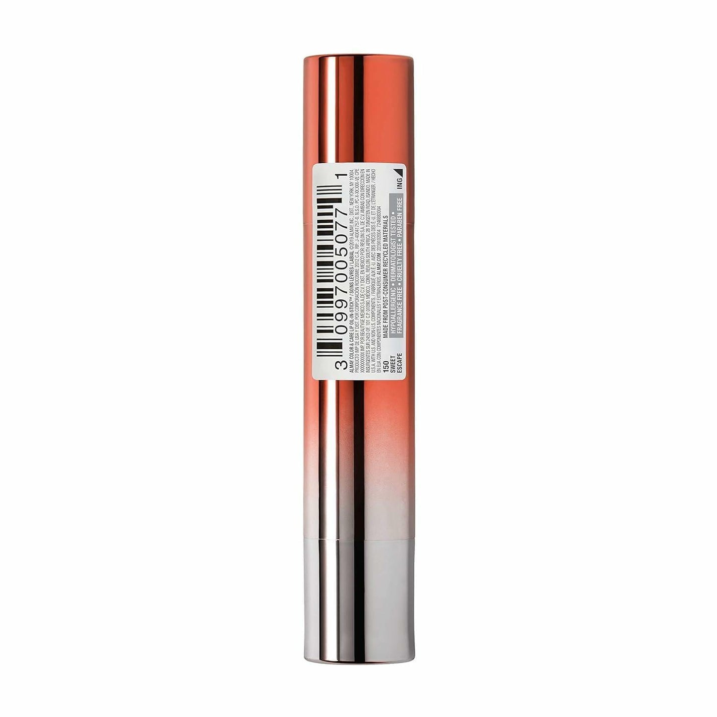 Almay Color & Care Lip Oil In Stick Sweet Escape 150 0.09 Oz