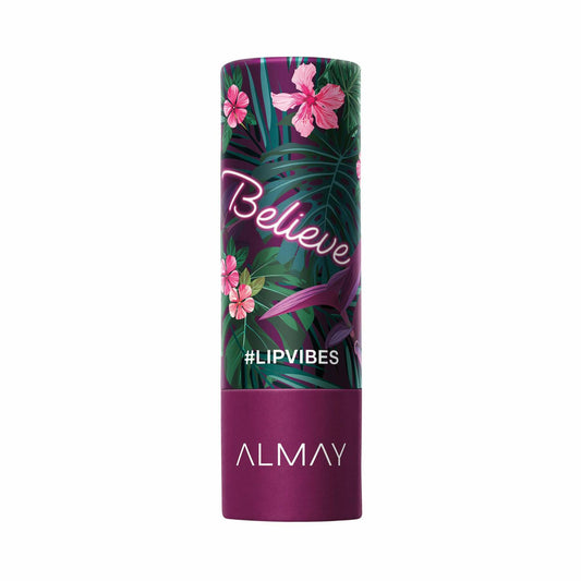 Almay Lip Vibes Lipstick with Vitamin E Oil & Shea Butter  280 Believe 0.14 Oz