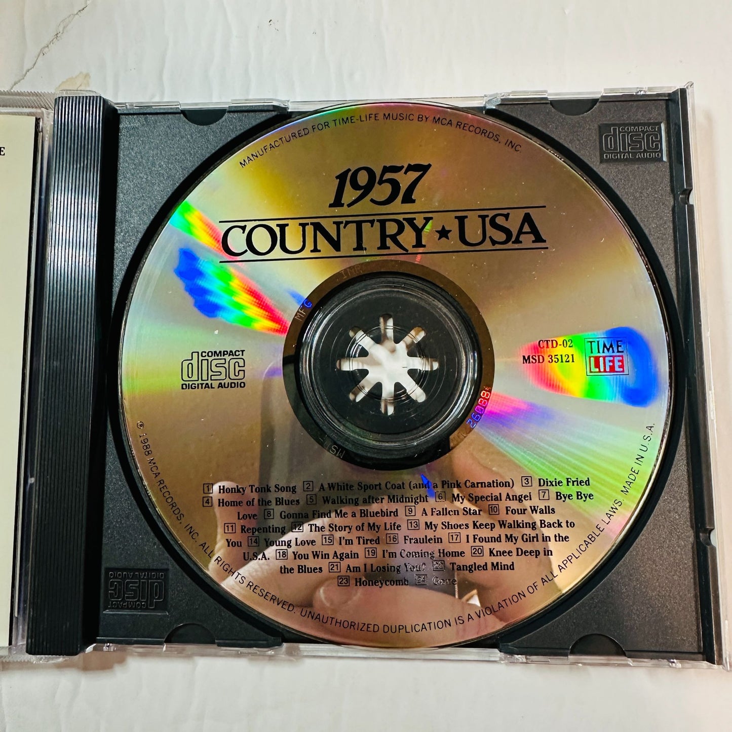 Country USA 1957 Music CD By Time Life